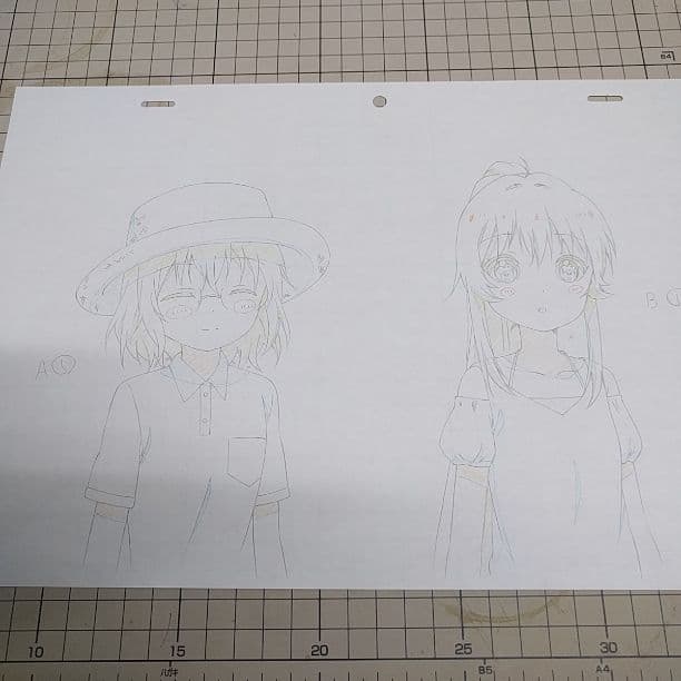 ゆるゆり なちゅやちゅみ！生原画