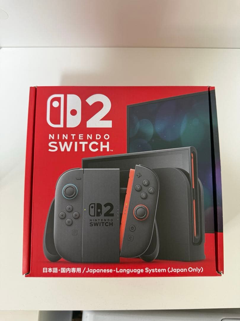 【新品未使用】Nintendo Switch2 本体　保護フィルムセット