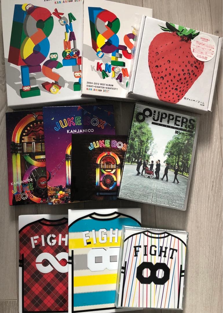 【送料込み】関ジャニ∞/SUPER EIGHTアルバム・シングル25点