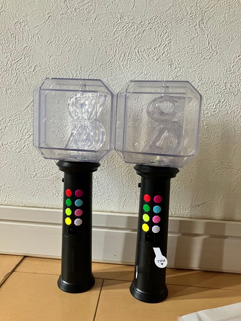 バラ売り可能ペンライト2個うちわセットtimelesz2025