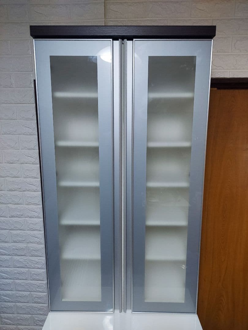 ニトリ　食器棚　上段　美品　商品説明をお読み下さい　直接引取可