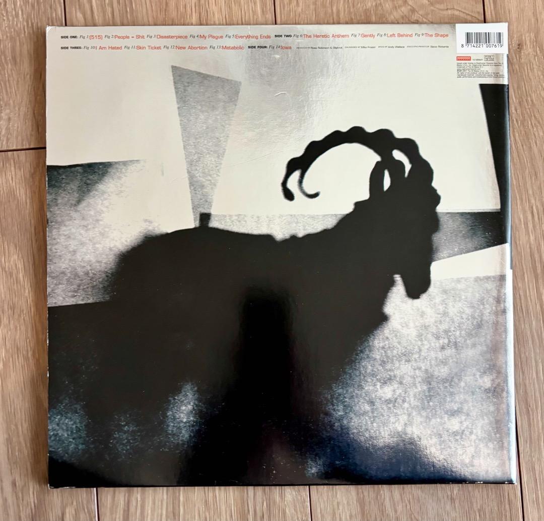 Slipknot Iowa レコード　アナログ