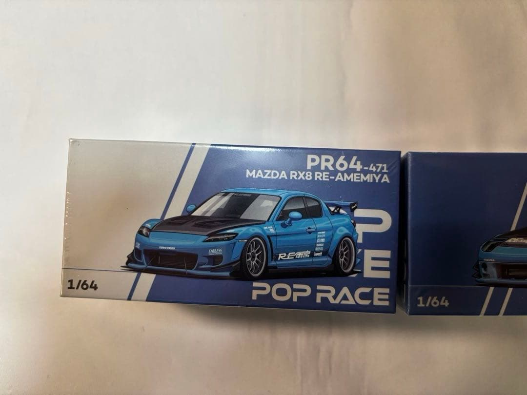 3セットRE雨宮 pop race 東京オートサロン MAZDA RX7 RX8