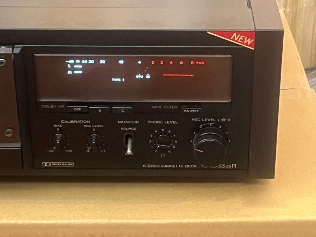 SONY TC-K333ESR カセットデッキ 通電確認済みジャンク