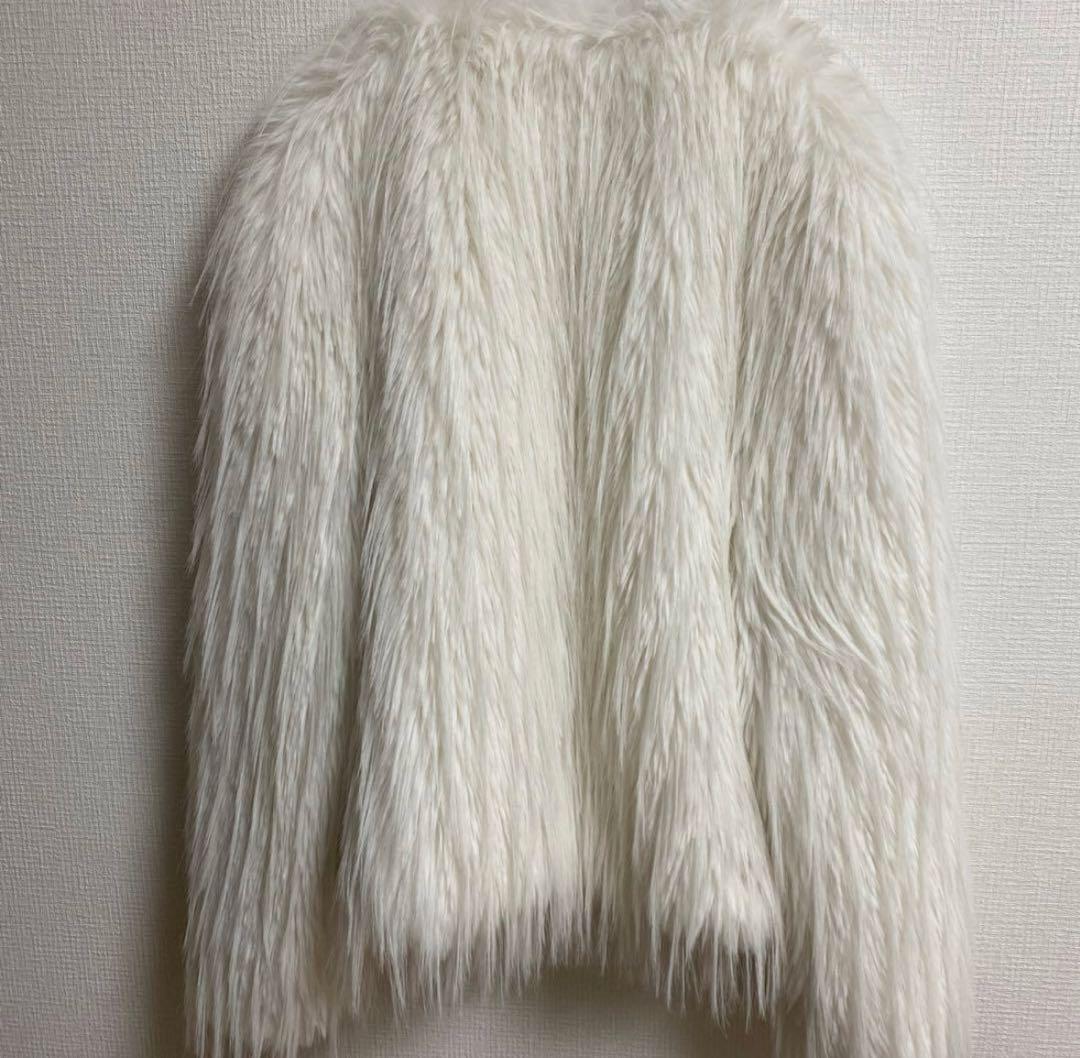 【一月限定販売・公式販売中止】zara シャギー　フェイクファー　ジャケット