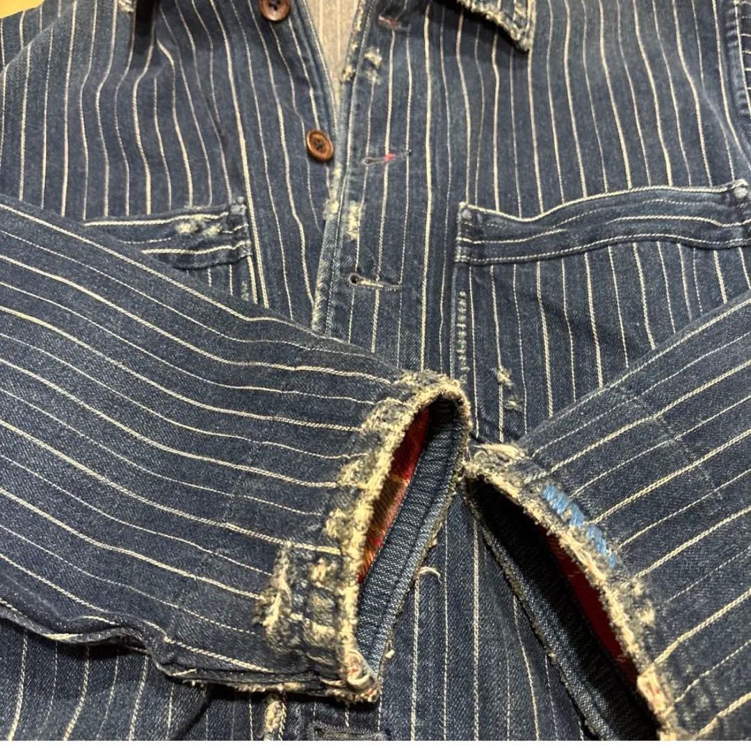 ジャケット・アウター PORTER CLASSIC HAWAIIAN DENIM JACKET