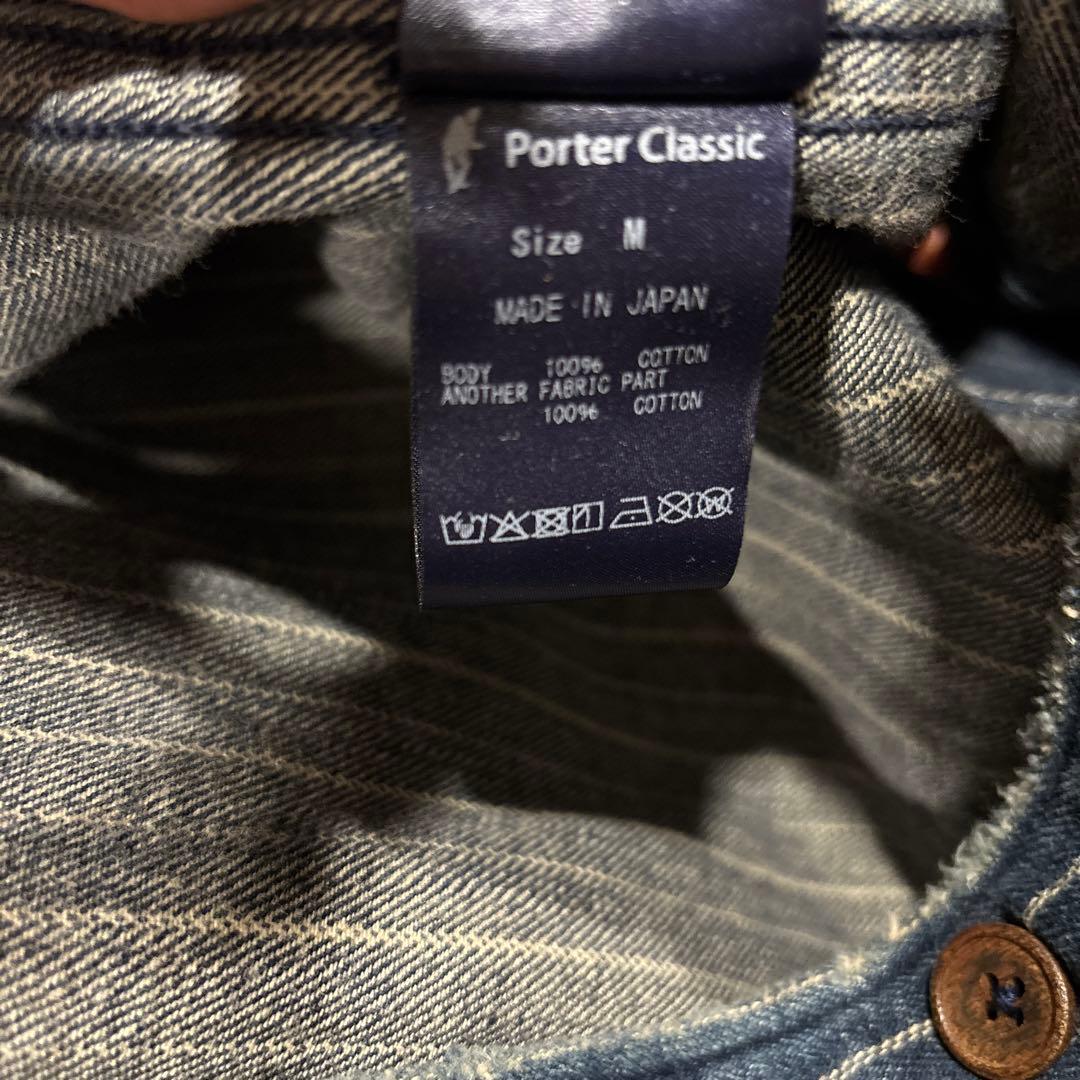 ジャケット・アウター PORTER CLASSIC HAWAIIAN DENIM JACKET