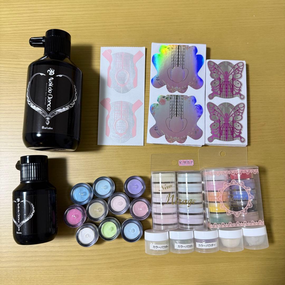 【9.9割未使用】アクリルパウダー まとめ売り