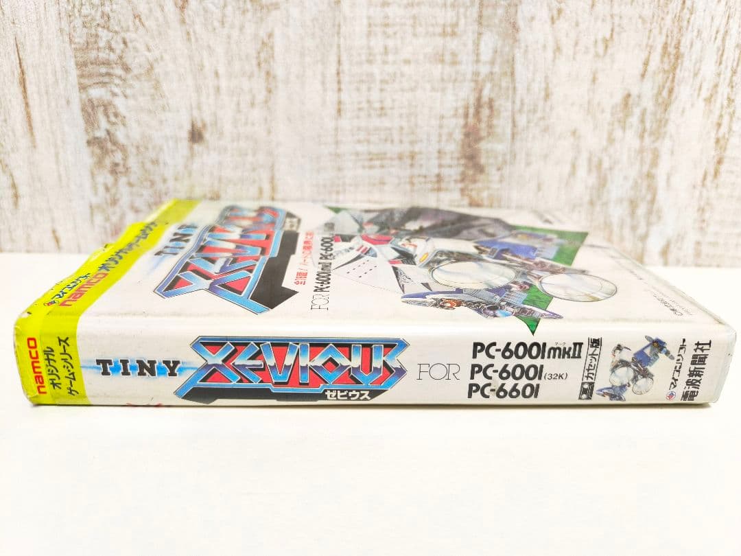 タイニー ゼビウス PC-6001 PC-6601 namco NEC カセット