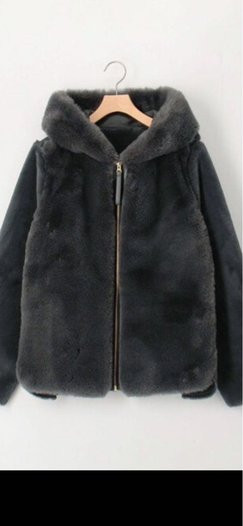 タイムセール　 NOLLEY'S エコファー×ムートンジャケット