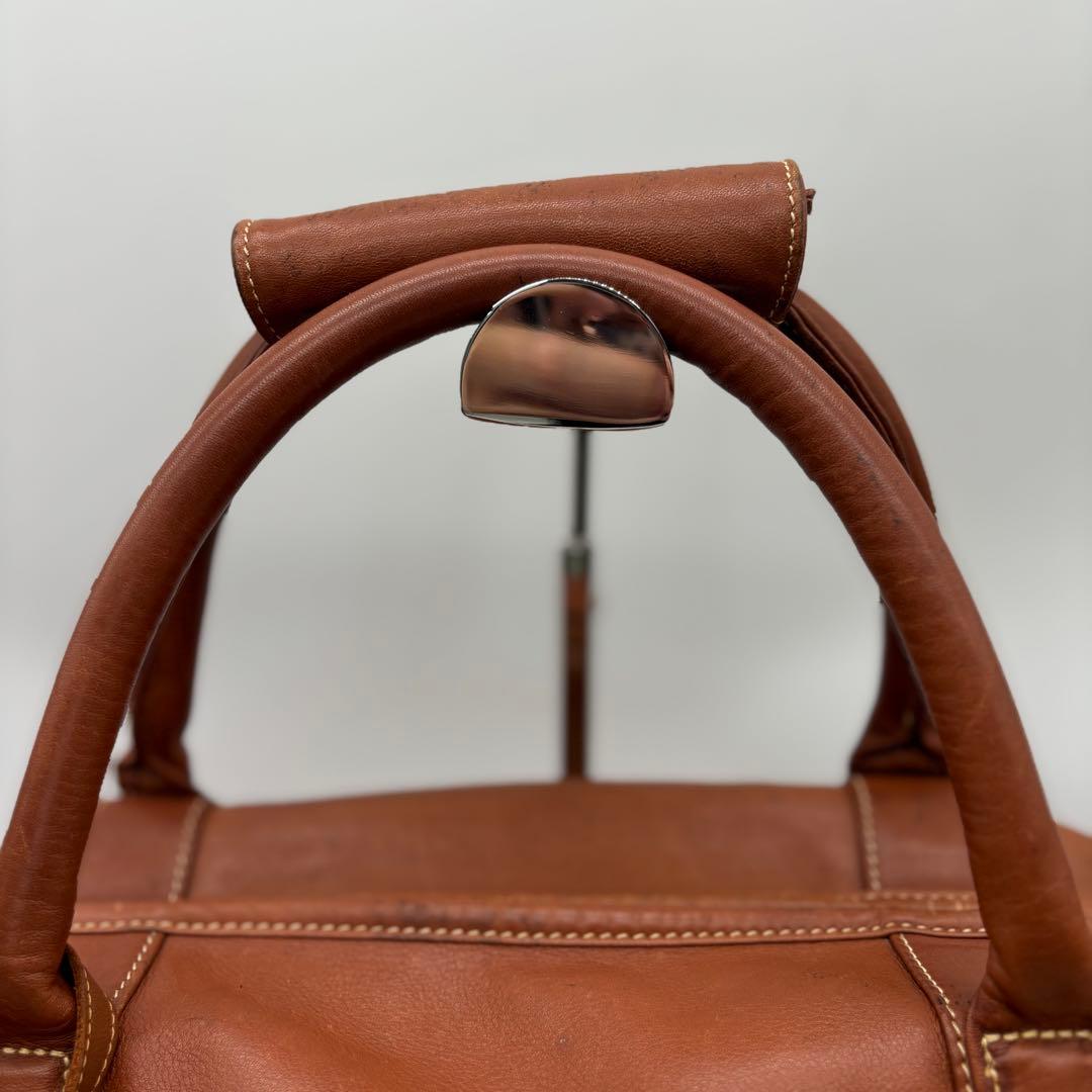 COACH コーチ 2WAY レザー ボストンバッグ 0502 南京錠 大容量