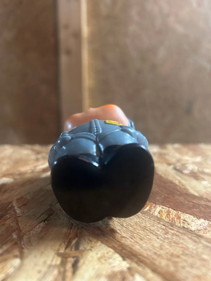 W/激レア　昭和レトロ　滋賀銀行　当時物　ソフビ　しがちゃん　貯金箱　宇宙服 ①