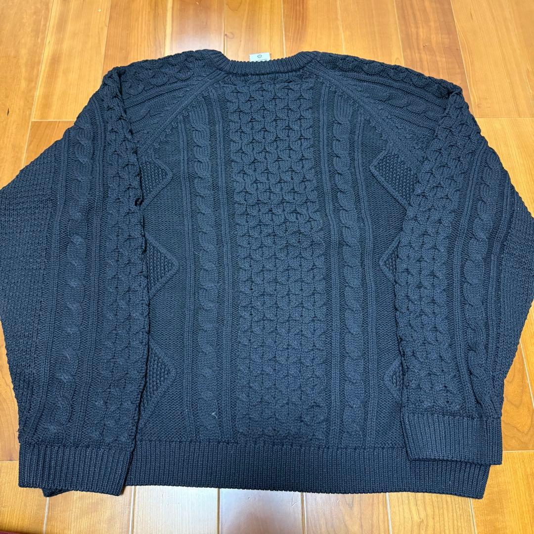 トップス NIKE AS M NL CABLE KNIT SWEATER LS BLACK