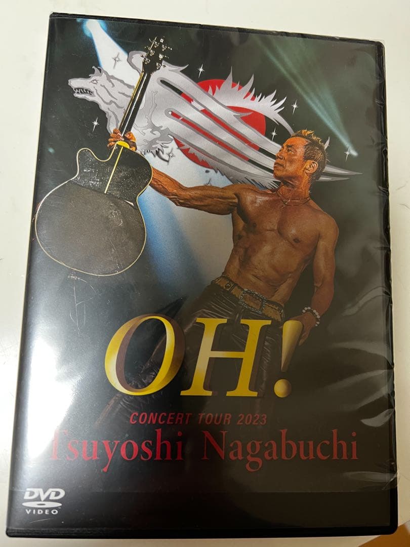 【ピック付き】長渕剛「Concert Tour 2023 OH!」DVD