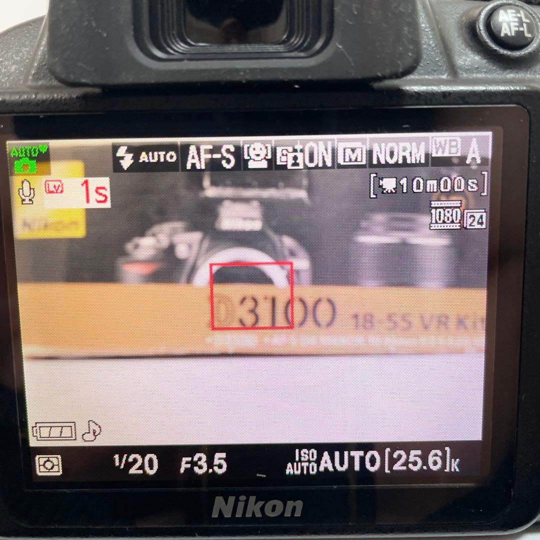 Nikon D3100 デジタル一眼レフカメラ