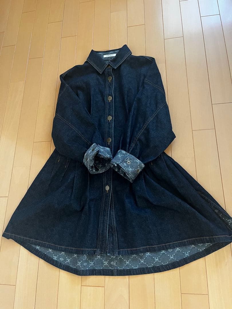 タグ付新品　MORABITO BLANAC モラビトブラン　デニムブラウス