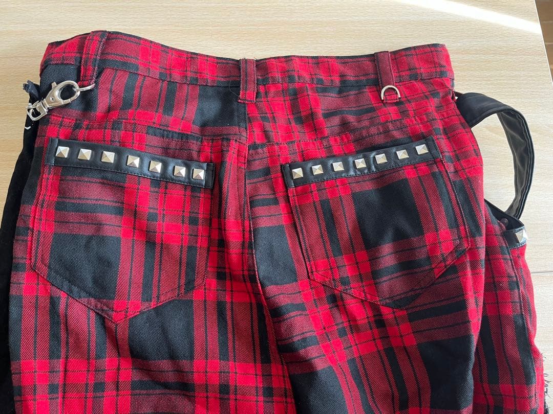 【美品】SEX POT ReVeNGe カスタムパンツ L 赤