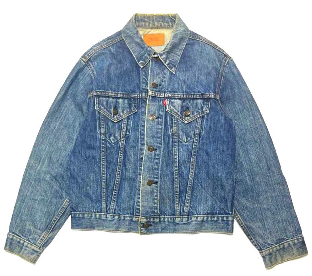 70s LEVI'S リーバイス スモールE 70505 4th Gジャン L程