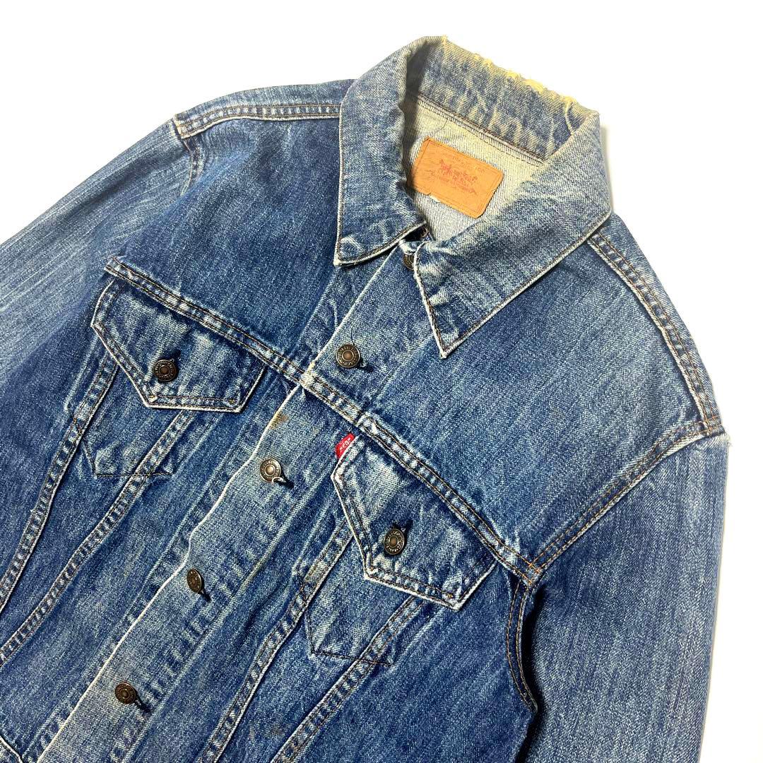 70s LEVI'S リーバイス スモールE 70505 4th Gジャン L程