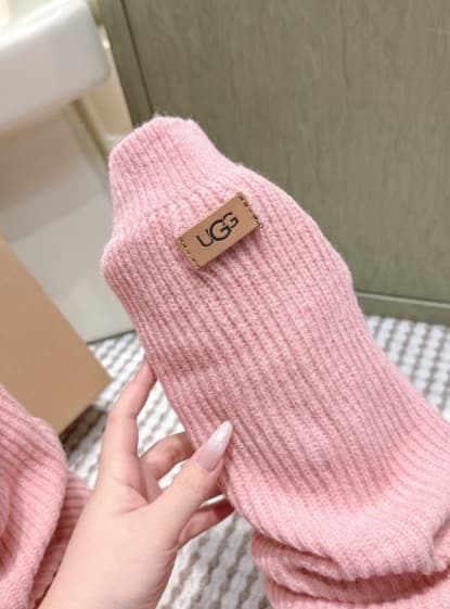 ピンクスエード ロングブーツ 24cm