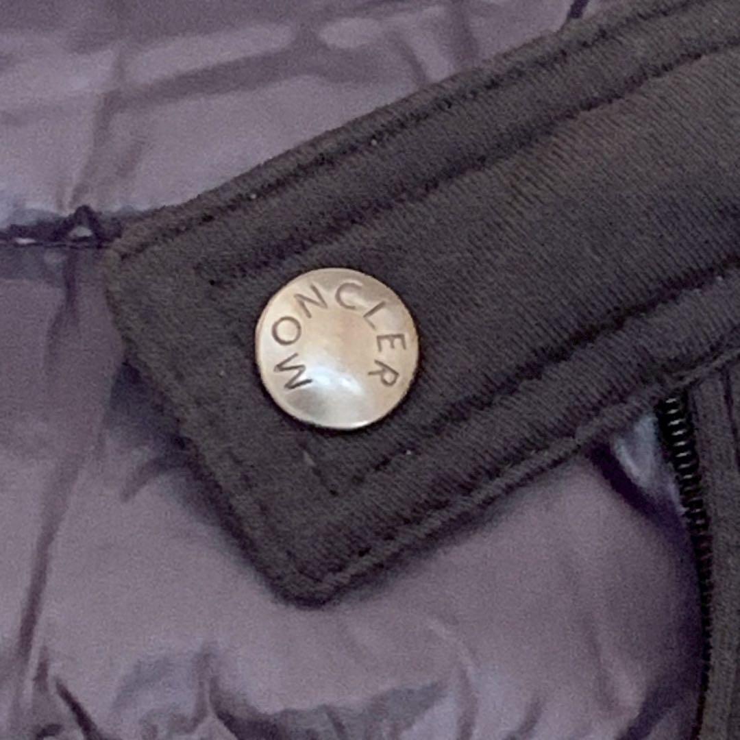 極美品 モンクレール ダウンベスト ジェラルド キルティング ロゴワッペン