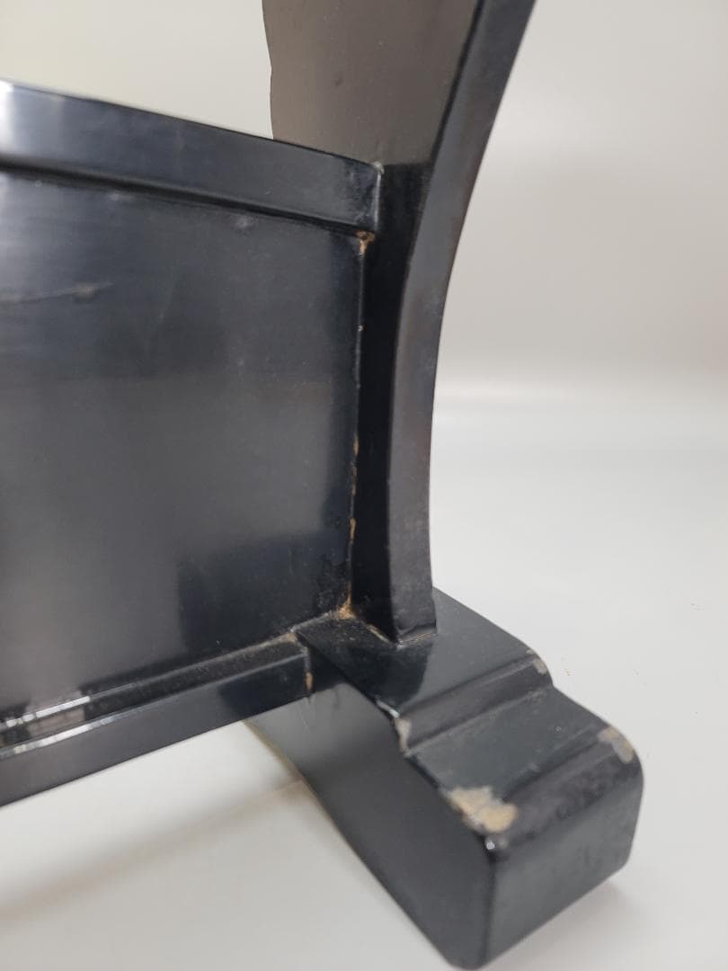 武具甲冑 山水図 刀掛 骨董品