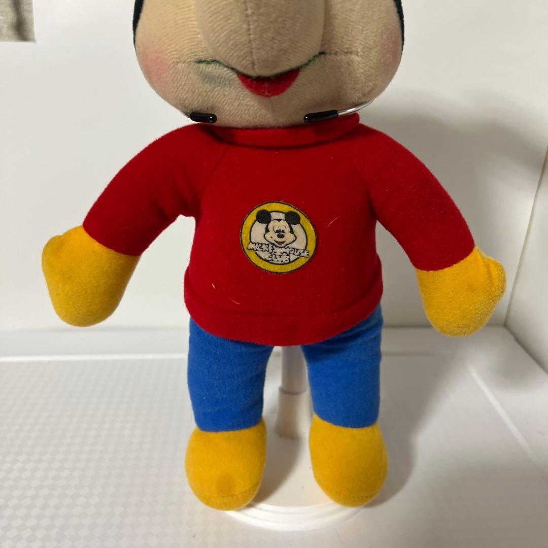 ミッキーマウス　おしゃべりぬいぐるみ　　1976年　ニッカボツカー社製