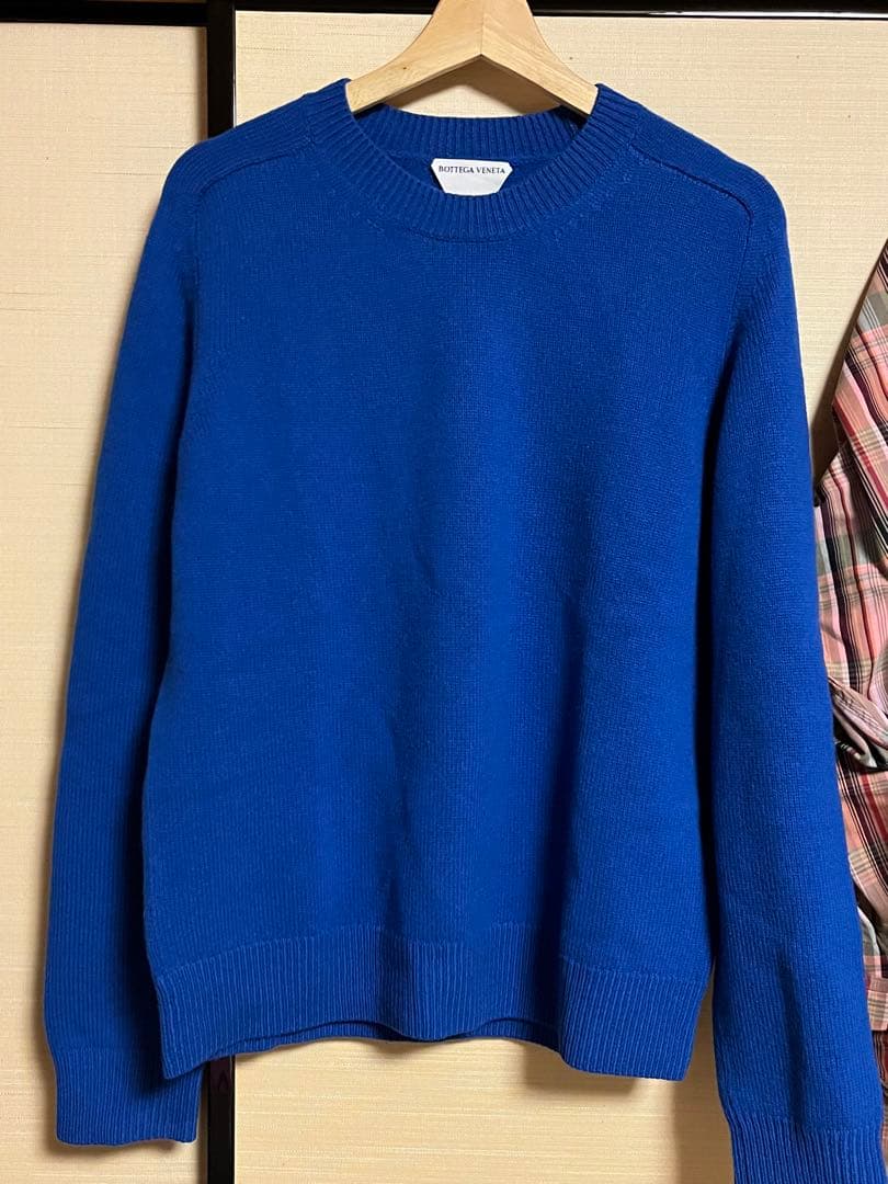トップス bottega veneta blue sweater XS