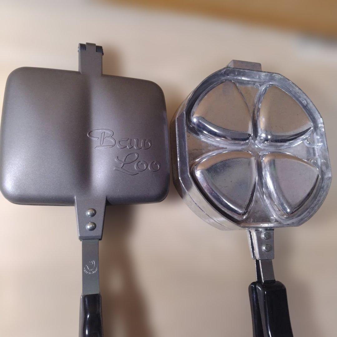 新品未使用 BawLoo バウル− ホットサンドダブル/希少レア焼きおにぎり器