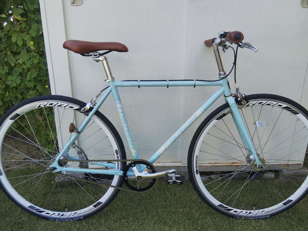 メリダ LEG クロモリシングル 700x23C 490mm 手渡し愛知東静岡西