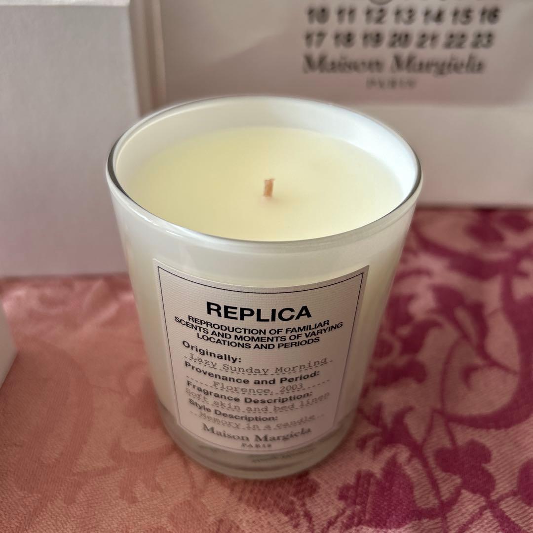 【未使用】メゾンマルジェラ キャンドル レイジーサンデーモーニング　165g