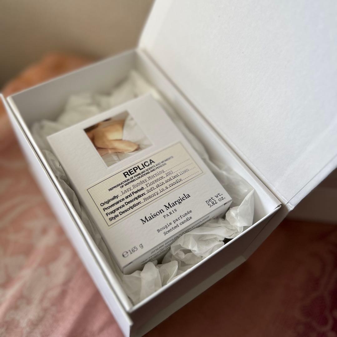 【未使用】メゾンマルジェラ キャンドル レイジーサンデーモーニング　165g