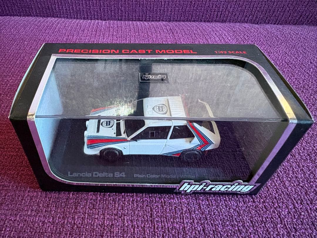 hpi 1/43 ランチア デルタS4 プレーンホワイト