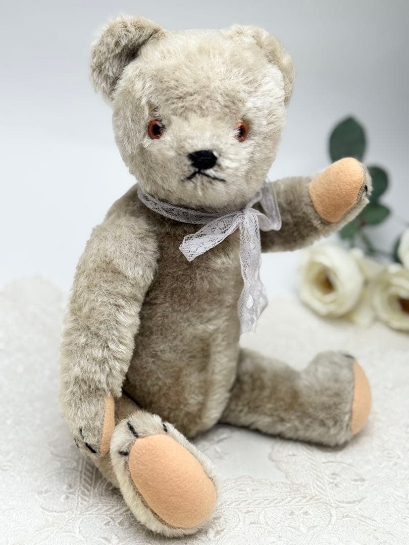 独逸/ドイツ アンティークテディベア 34cm■ビンテージベア/ヴィンテージベア