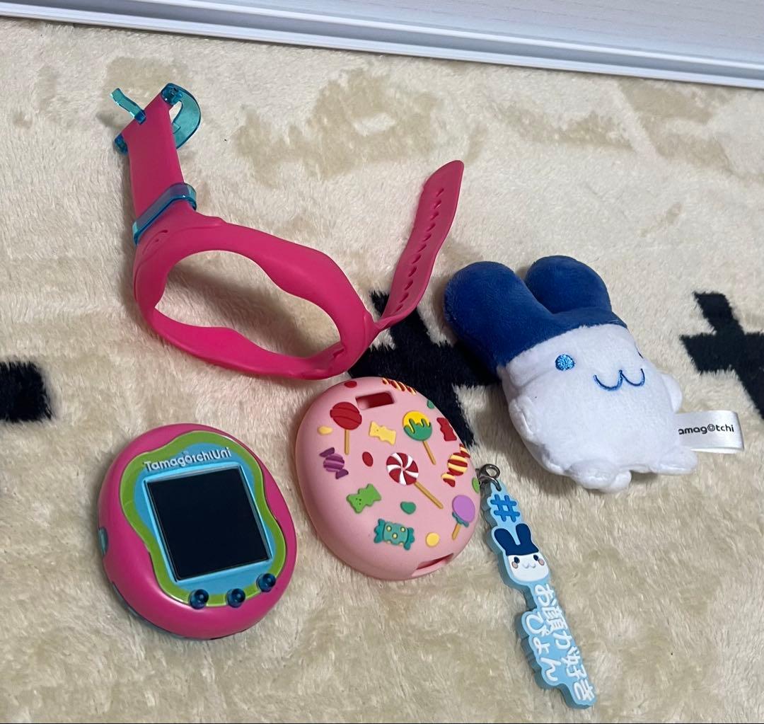 たまごっち UNI ユニ ピンク おまけセット