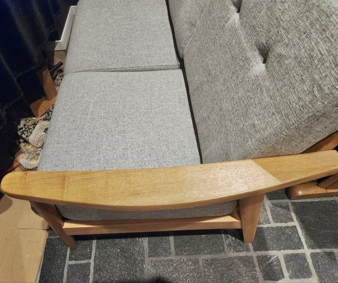 Re:CENOリセノ 2人掛けソファー　Henry（ヘンリー）グレータイプ