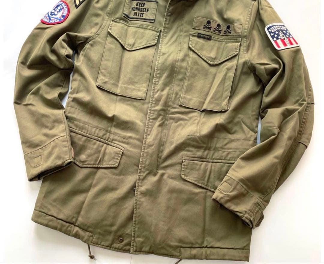 n*t様 マスターマインド × ヒステリックグラマー2013AWコラボ M-65