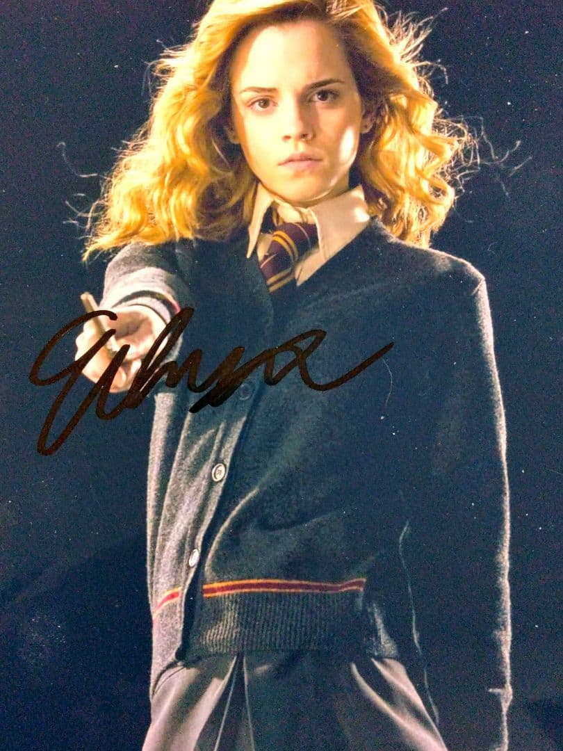 セール中…エマ・ワトソン直筆サイン入り超大型写真…