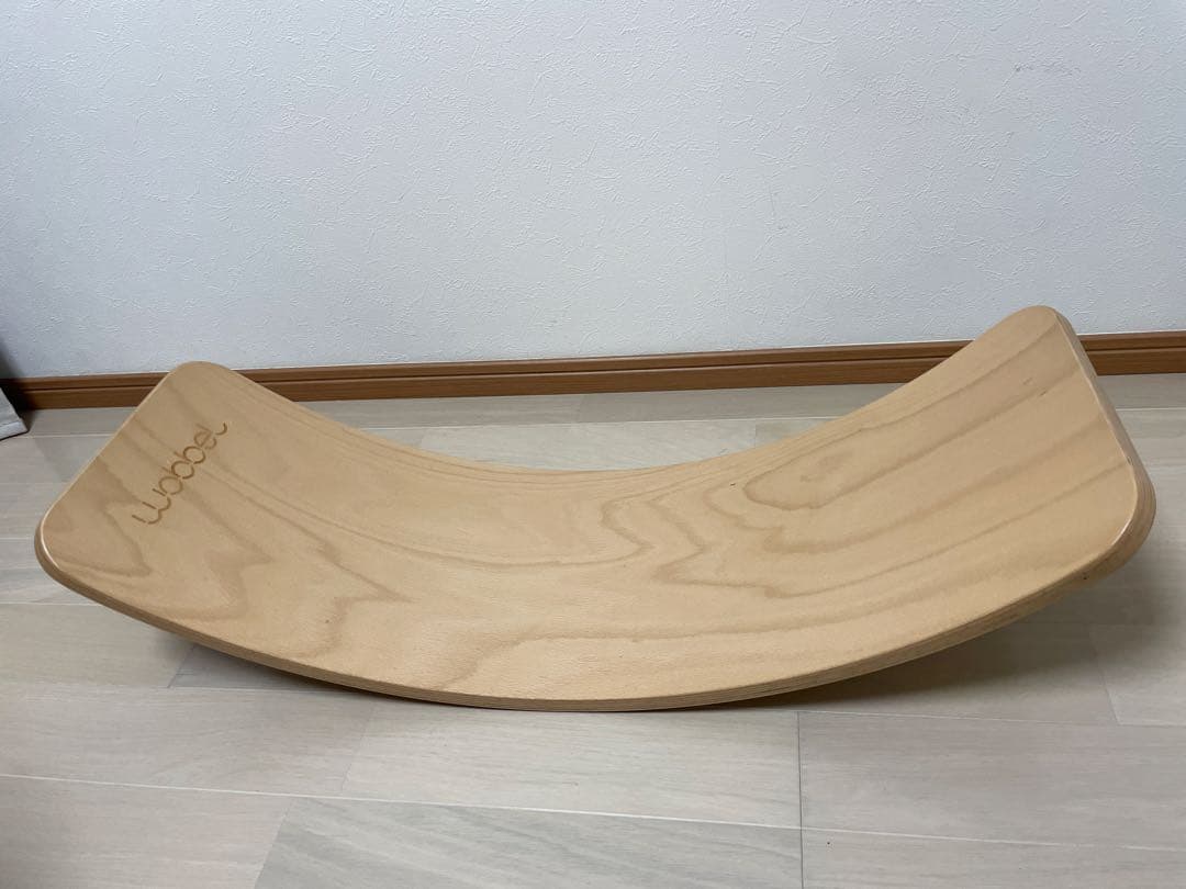 Wobbel ウォーベル オリジナル バランスボード　ナチュラル　木製