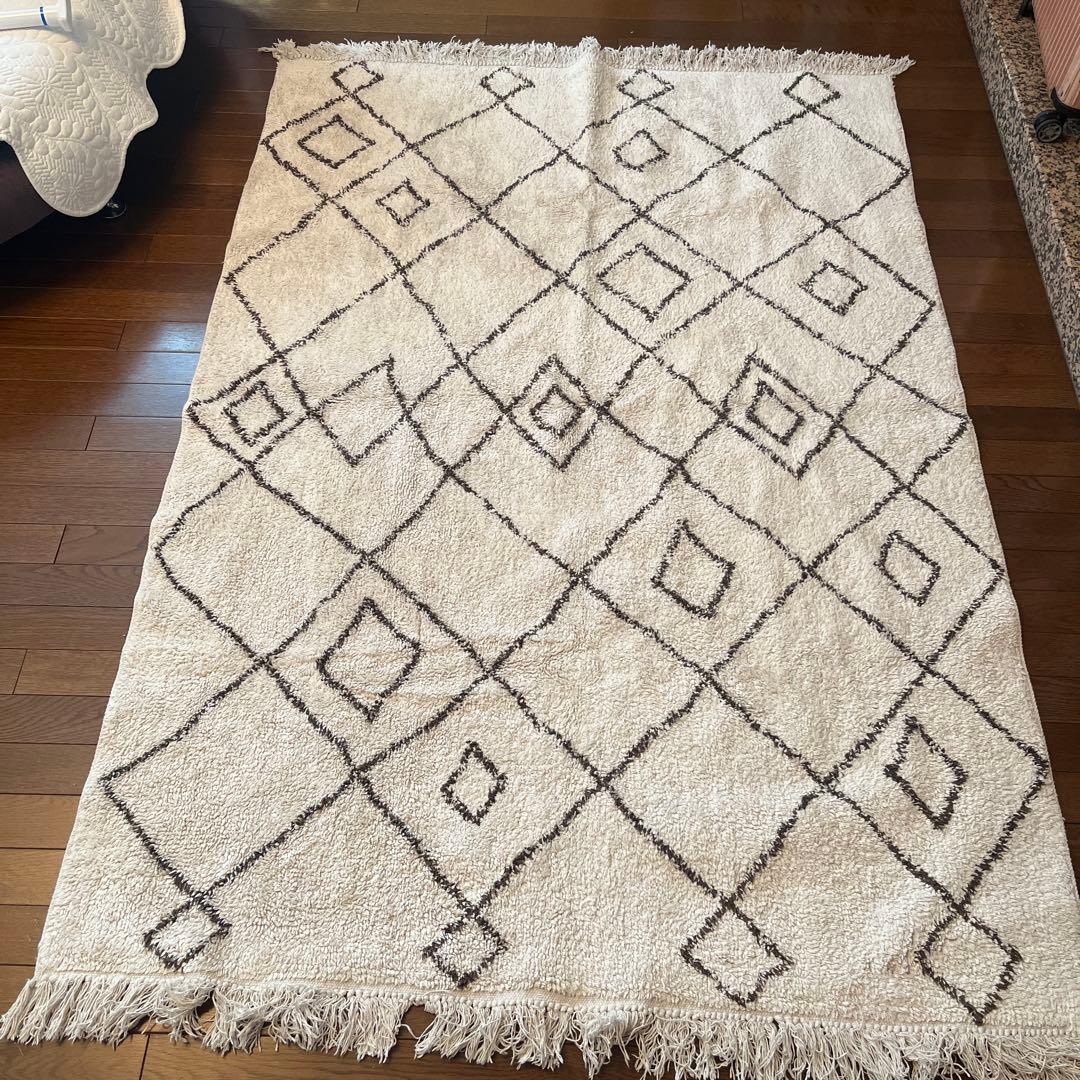 kanademono ラグ　Moroccan Design 140×200