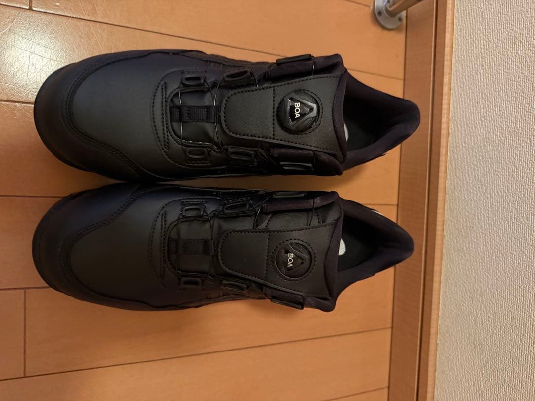 ボアシステム ブラック 安全靴 スニーカー