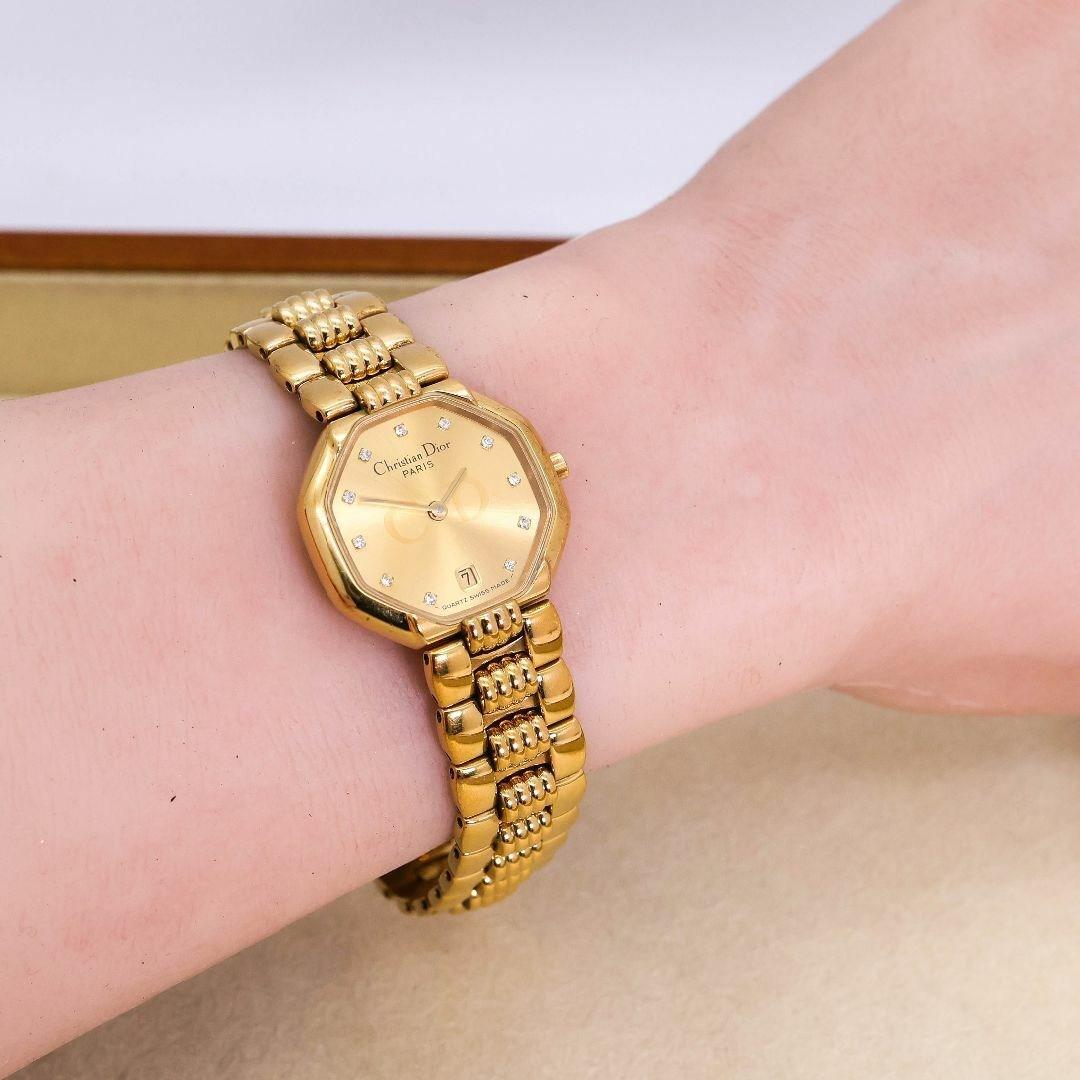 稼働 Christian Dior 腕時計 オクタゴン ダイヤ 1950