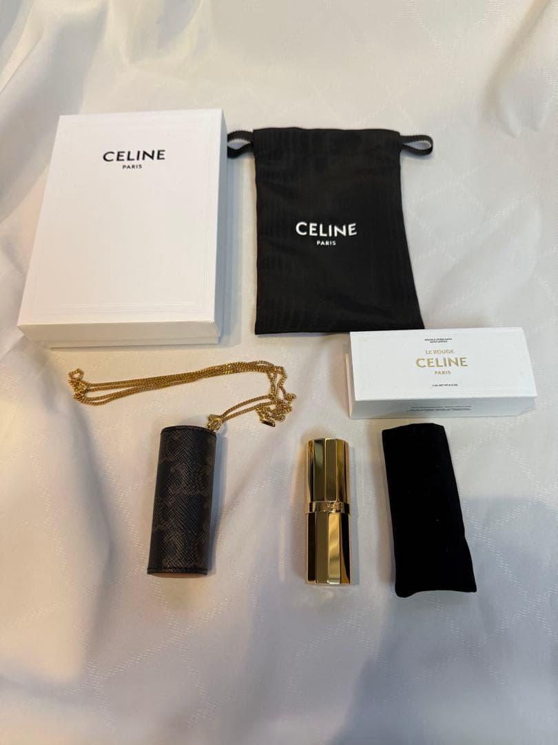 最終価格　新品　CELINE BEAUTY セリーヌビューティー　リップ&ケース