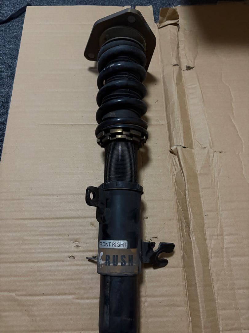 MINI クーパー　R56 車高調　RUSH AUTO DAMPER