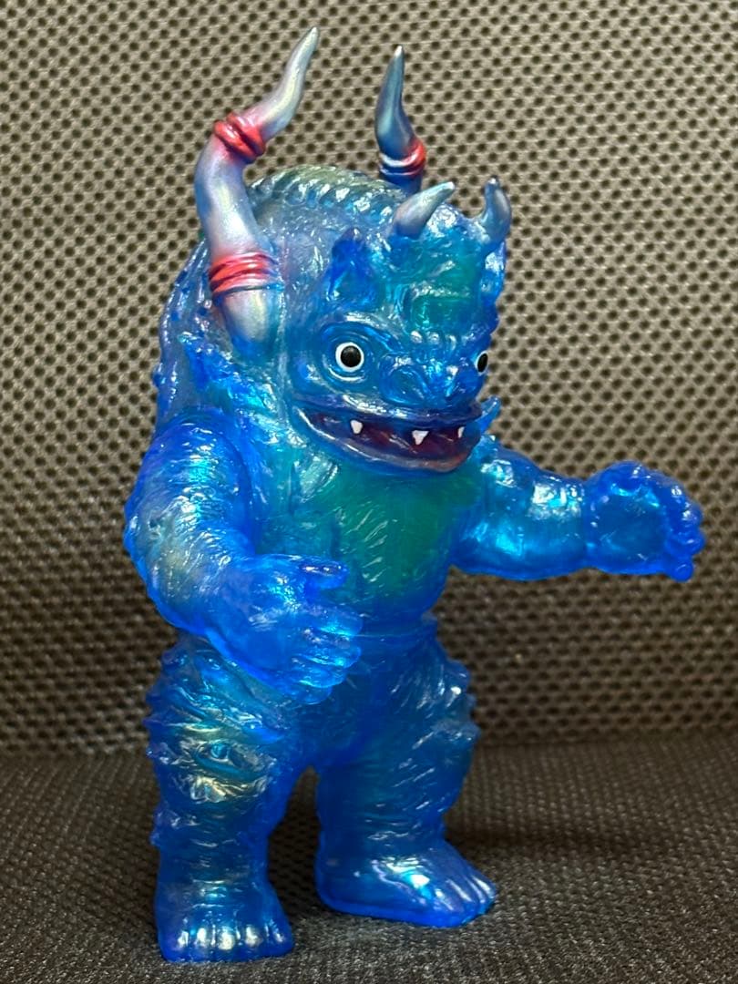 ソフビフィギュア ヤモマークの大怪獣シリーズ ミクラス クリアブルー