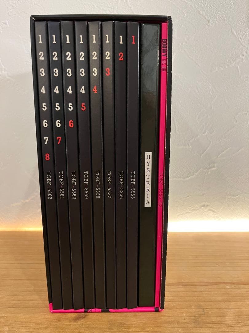 BOØWY GIGS BOX DVD 8枚組 ボウイ