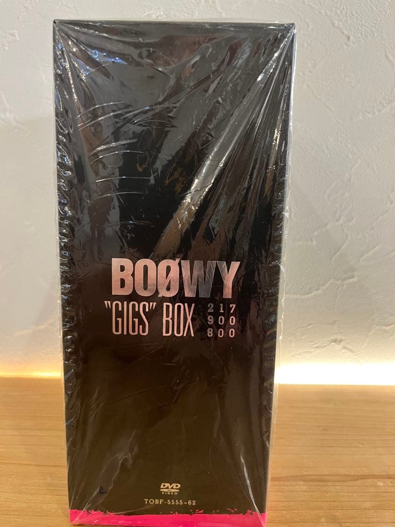 BOØWY GIGS BOX DVD 8枚組 ボウイ
