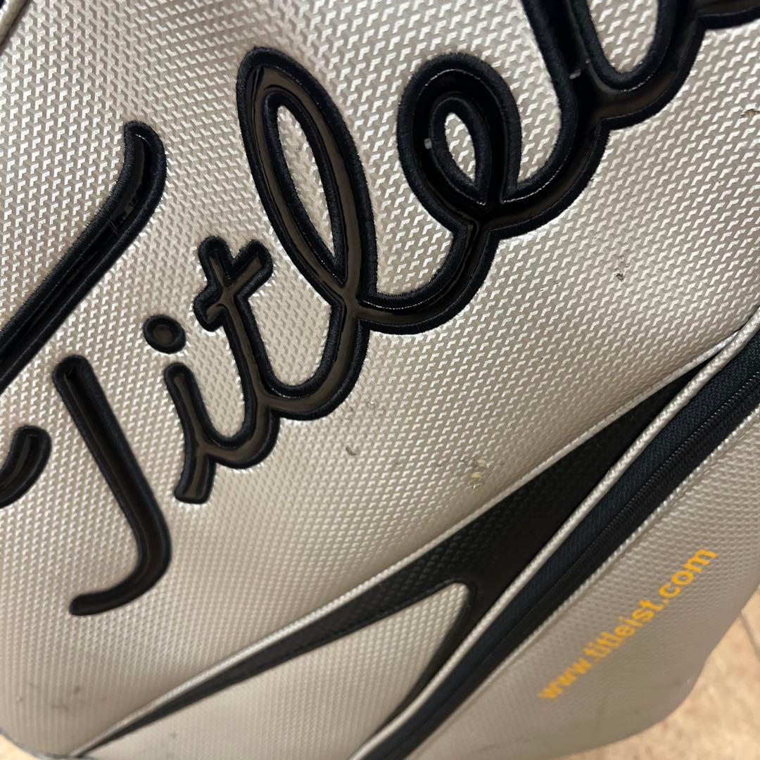 Titleist シルバー キャディバッグ