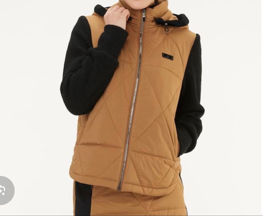 アロンランバンスポール中綿ダウンスカート