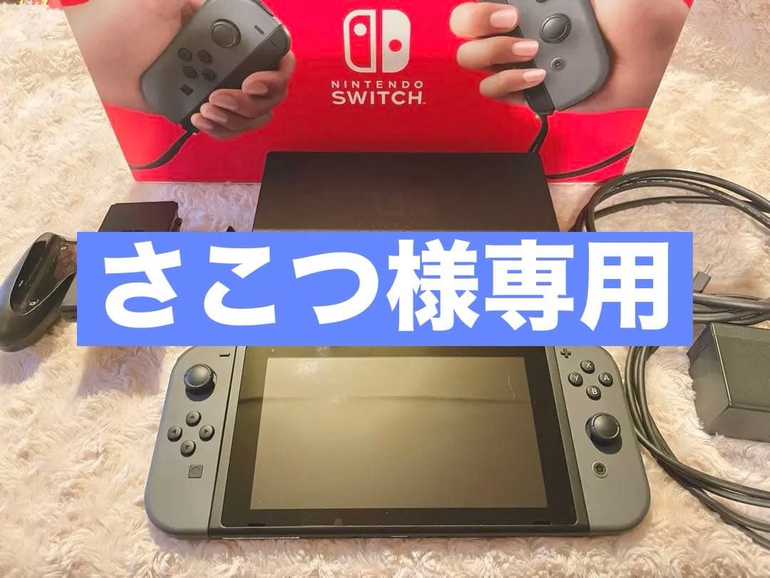 Nintendo Switch 本体 グレー ☆動作確認済☆